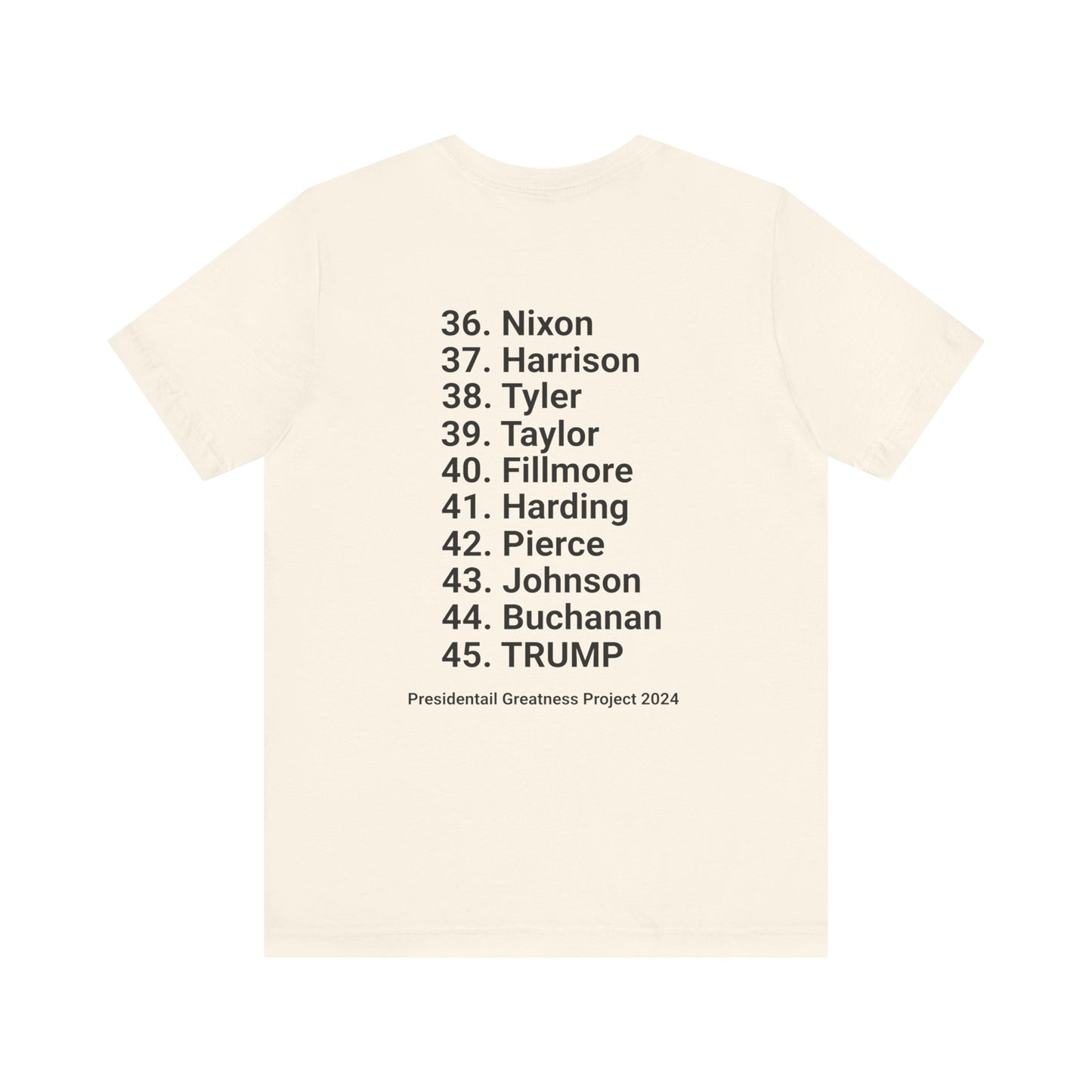 Worst Presidents List from Nixon to Trump Tee