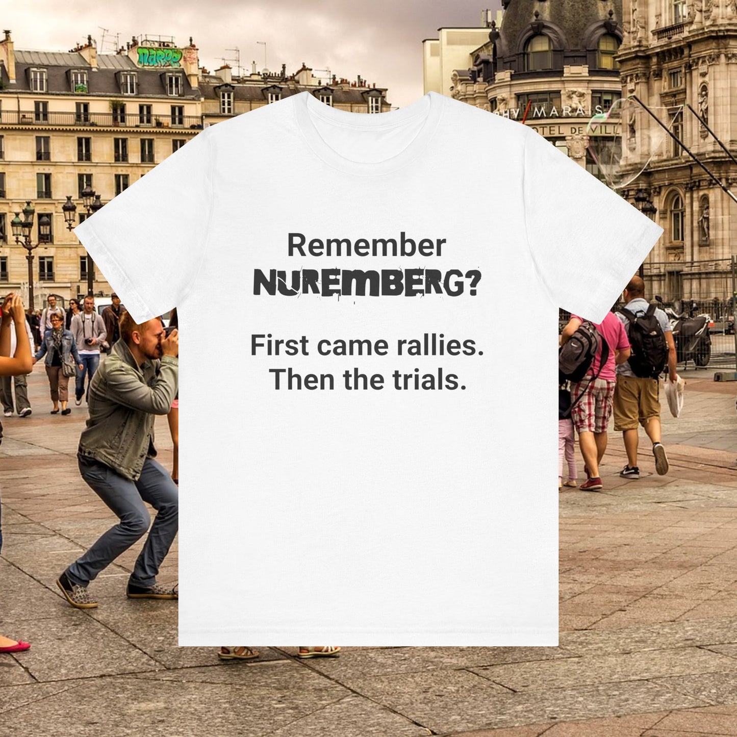 Historical Trials T-Shirt - Remember Nuremberg