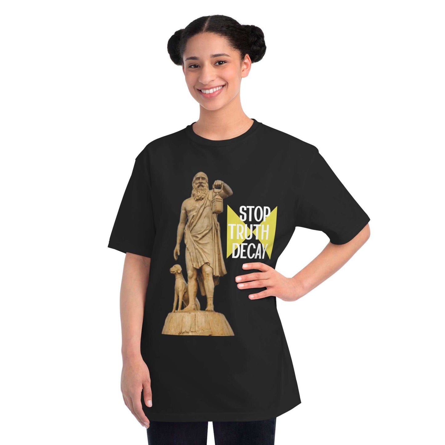 "Stop Truth Decay" 100% Certified Organic Unisex Classic T-Shirt