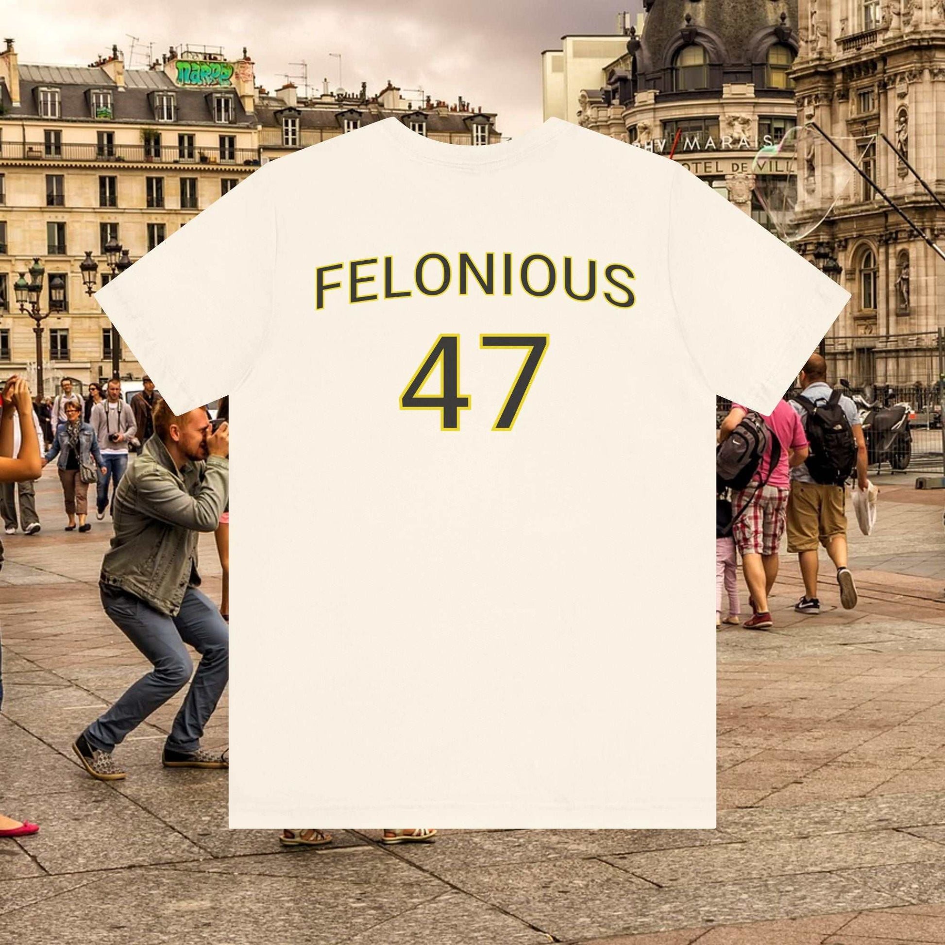 Felon 47 Sport Natural Unisex Jersey Short Sleeve Tee