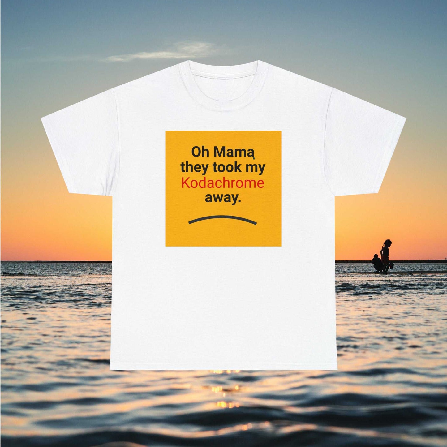 "Oh Mama they took my Kodachrome away."