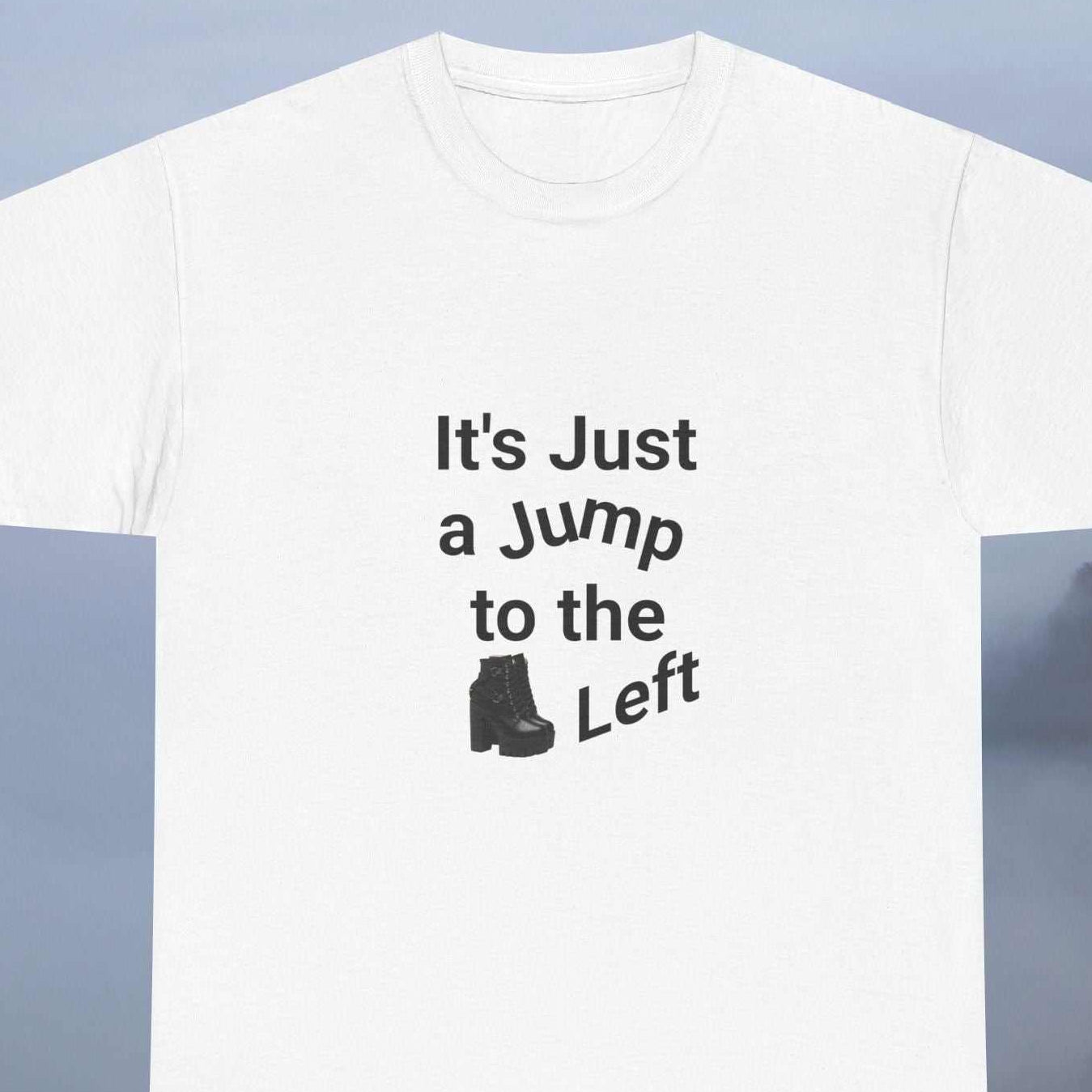 let's do the time warp again Tee in white