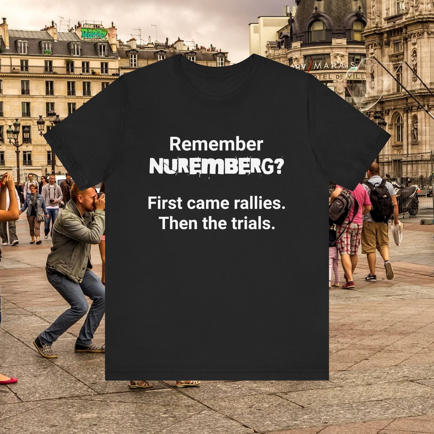 Historical Trials T-Shirt - Remember Nuremberg