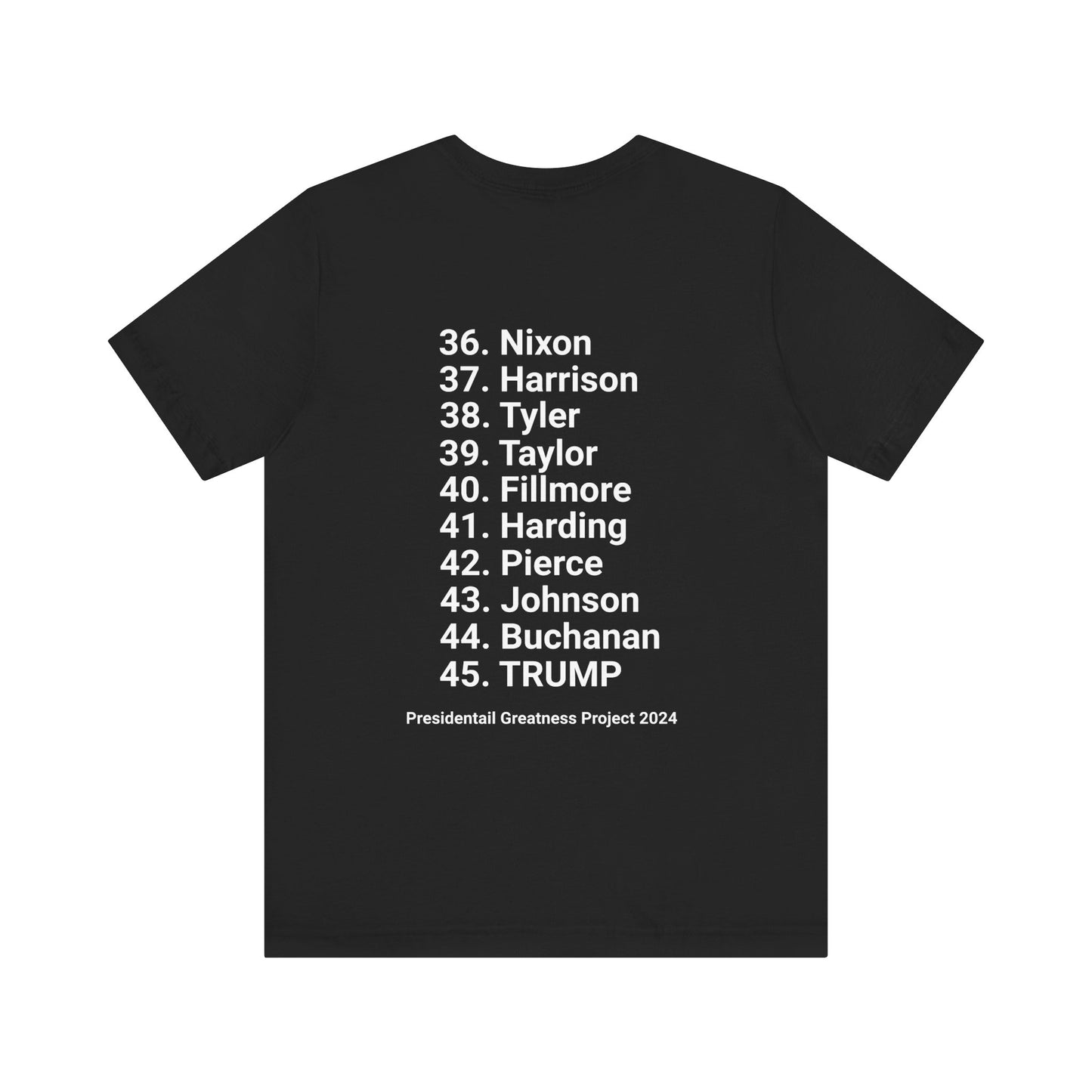 Worst Presidents List from Nixon to Trump Tee