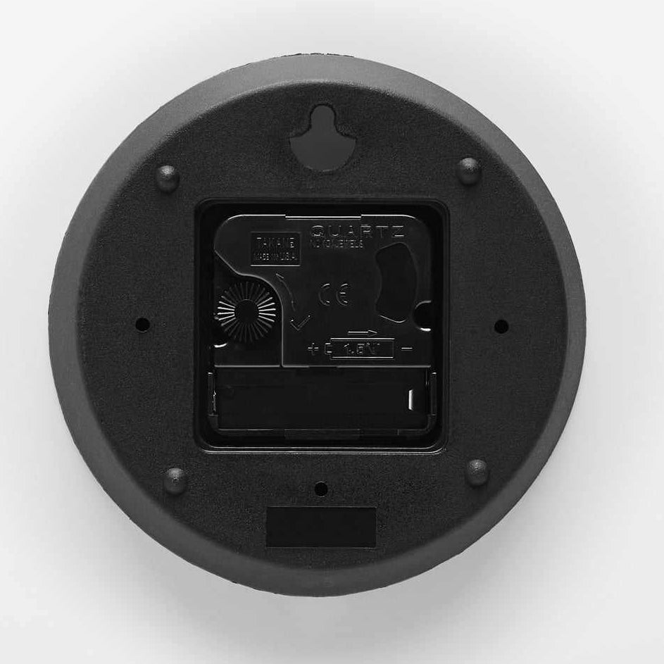 Go Natural Wall Clock back view