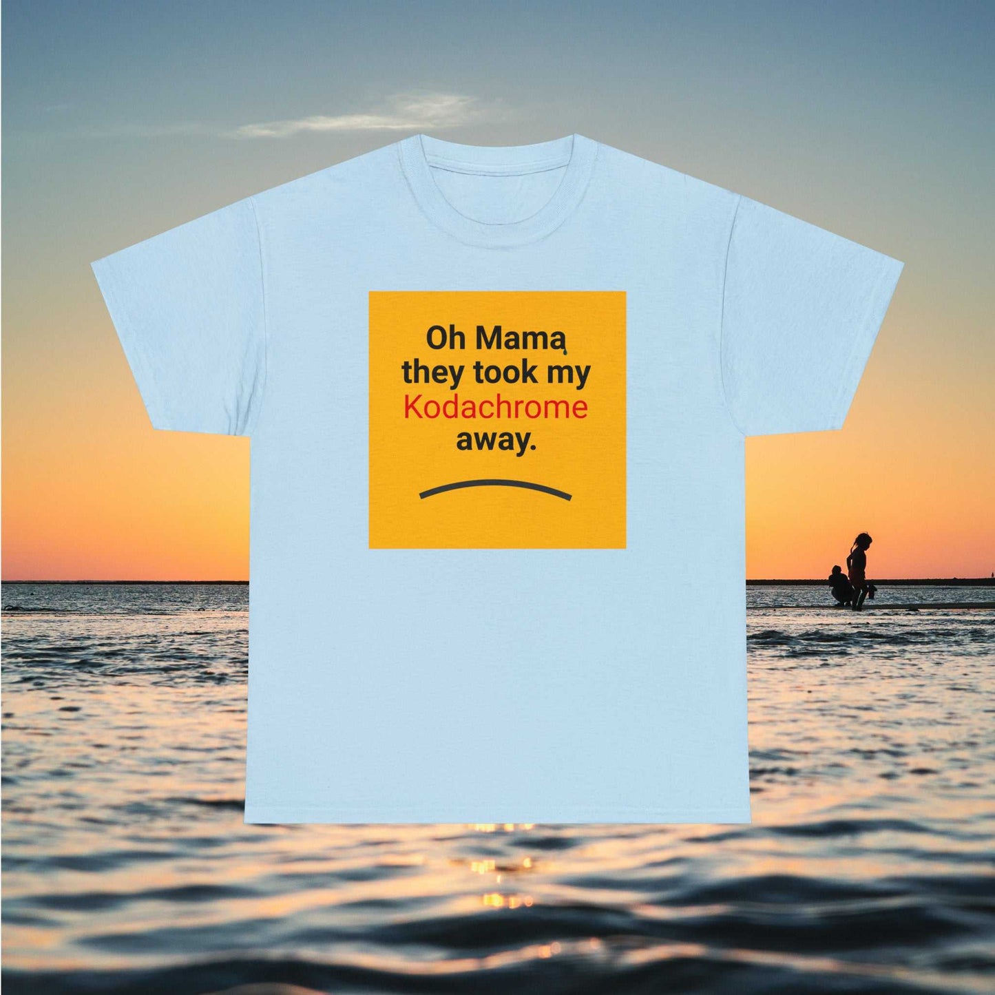 "Oh Mama they took my Kodachrome away."