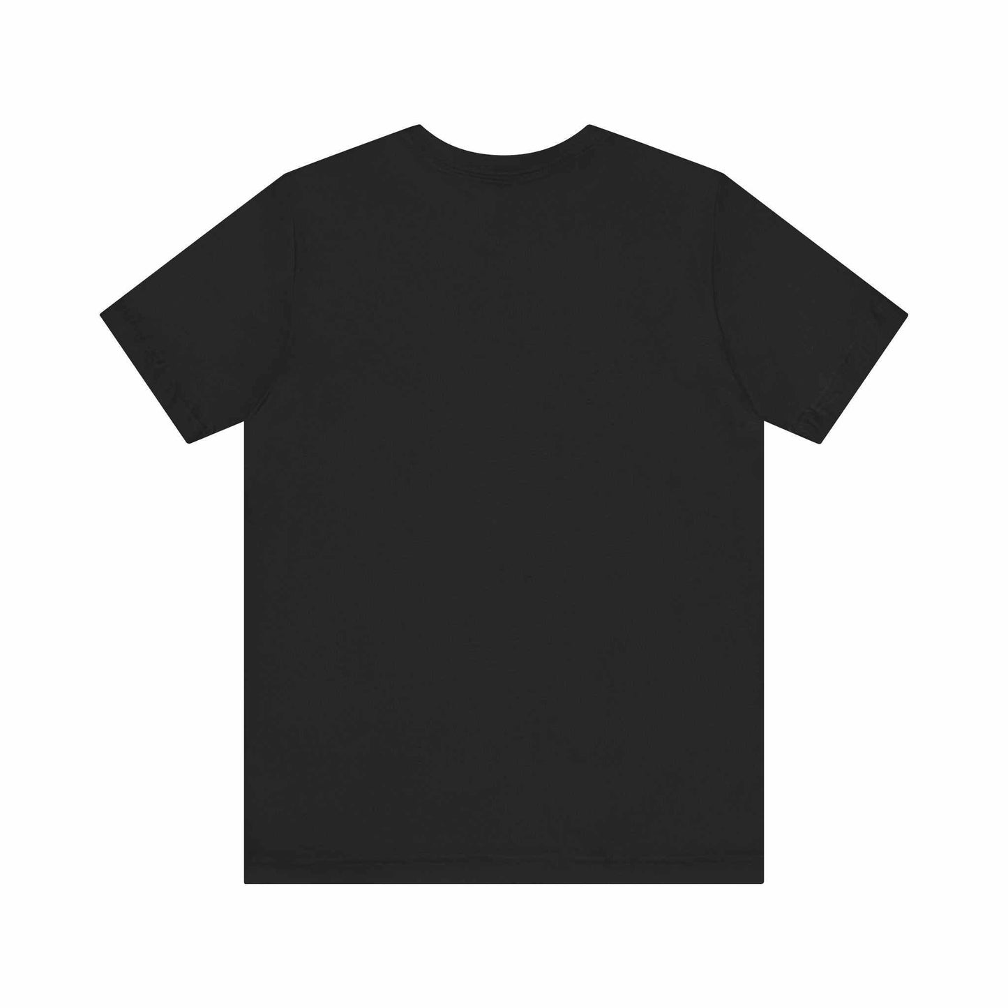 Black tee back