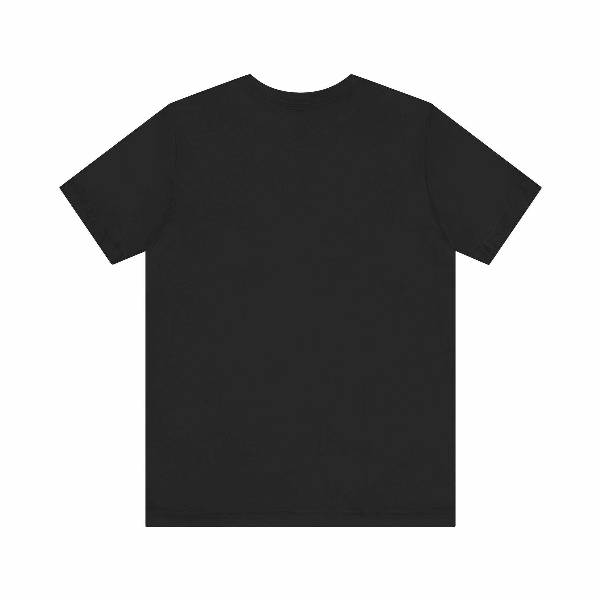 Black tee back