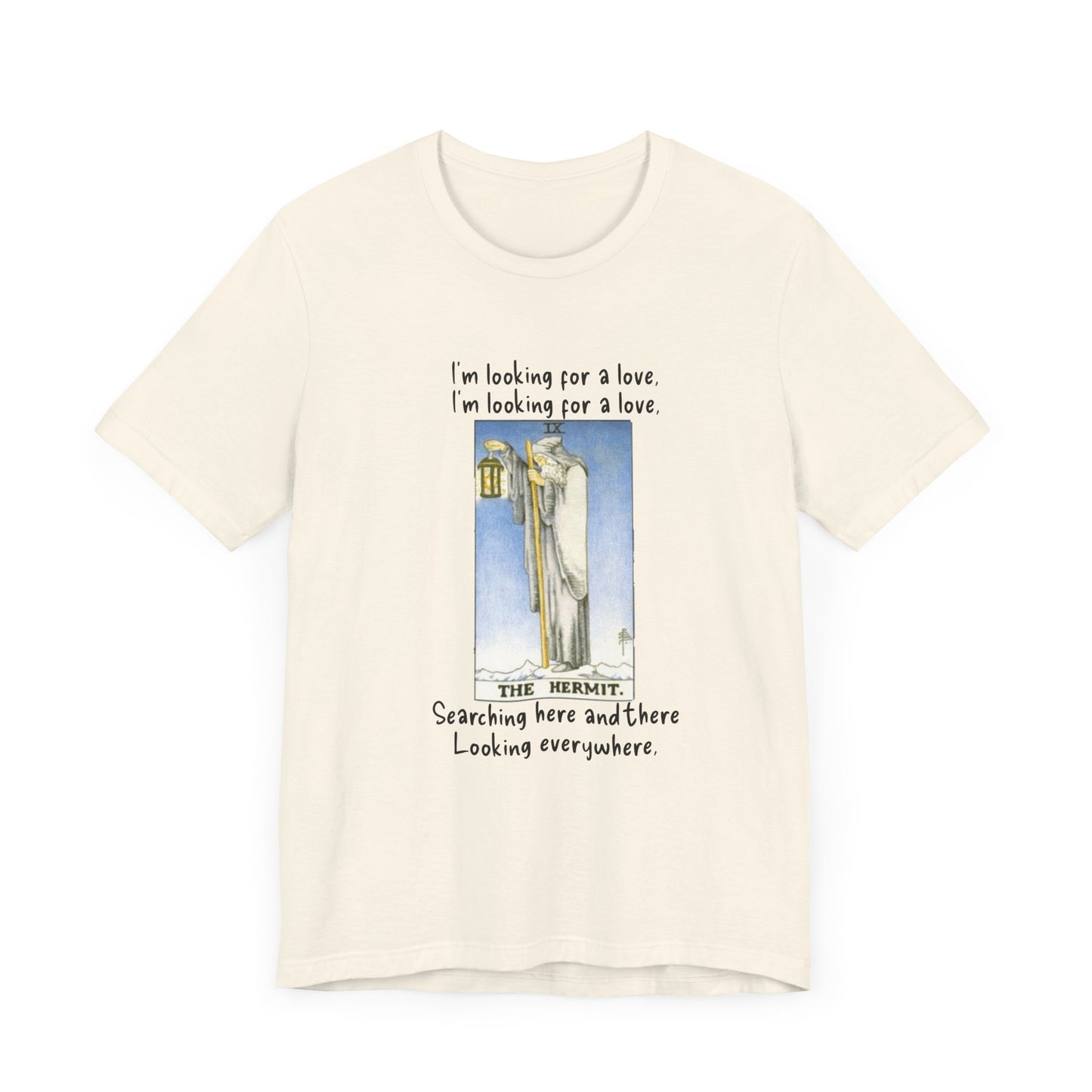 T-Shirt J Geils meets The Hermit Tarot Card Design Unisex Jersey Short Sleeve Tee