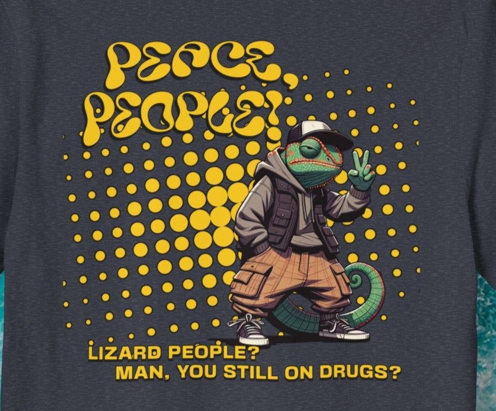 "Lizard People" Unisex District® Re-Tee®