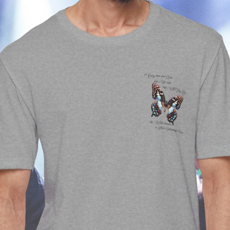 "Butterfly Evolution" Unisex District® Re-Tee®