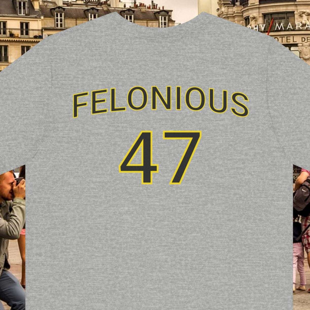 Felon 47 Sport grey Unisex Jersey Short Sleeve Tee