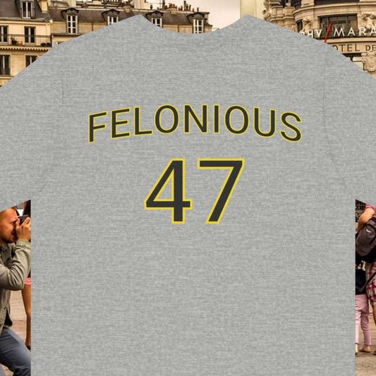 Felon 47 Sport grey Unisex Jersey Short Sleeve Tee