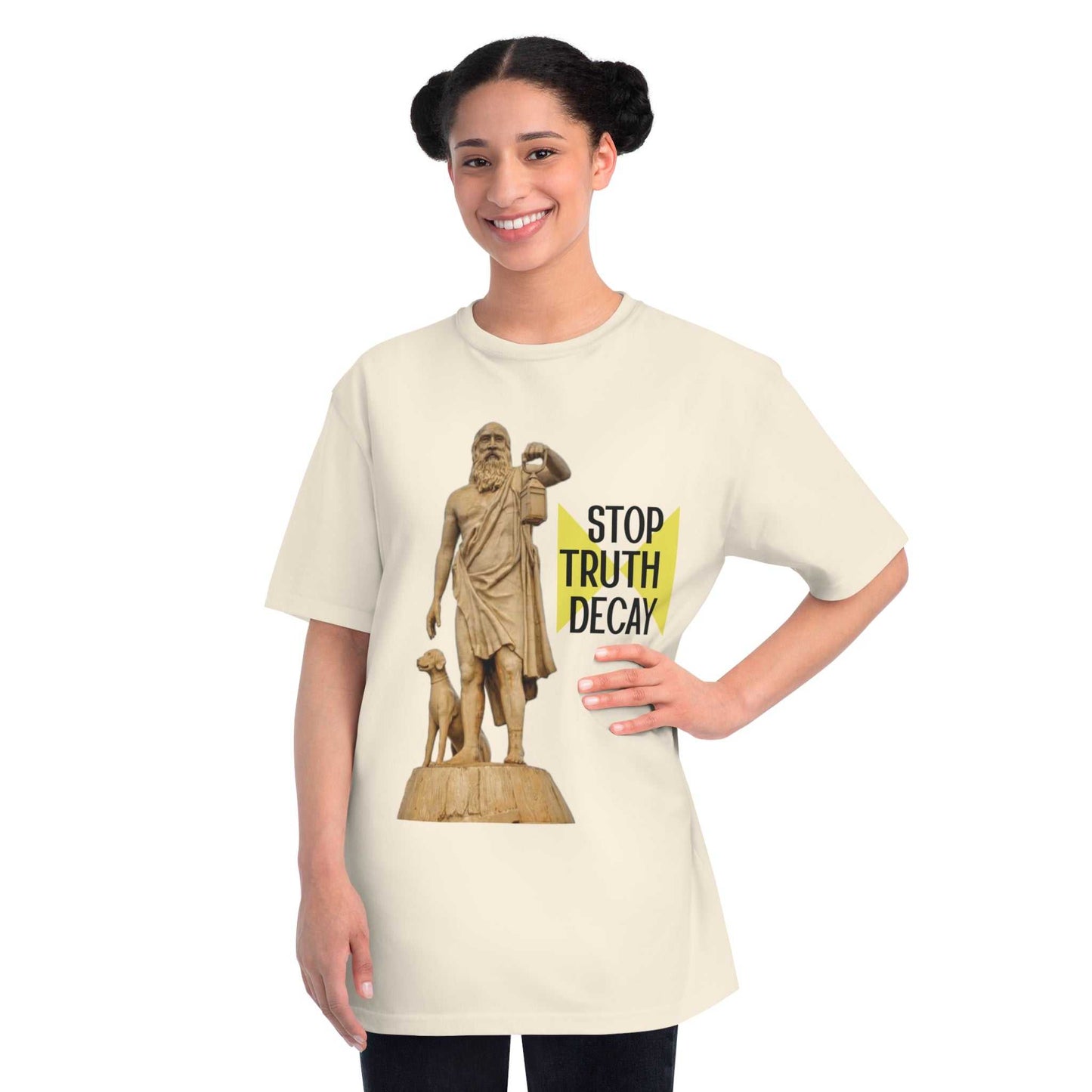 "Stop Truth Decay" 100% Certified Organic Unisex Classic T-Shirt