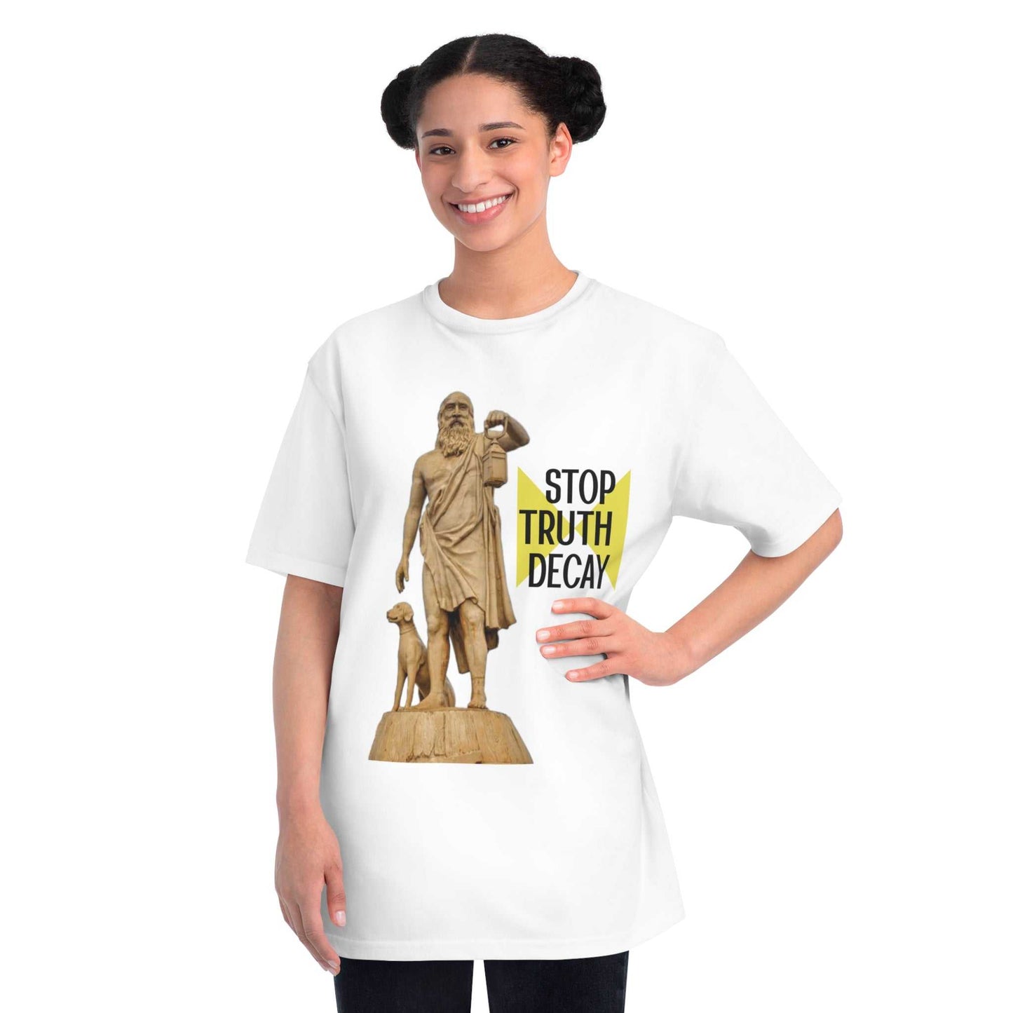 "Stop Truth Decay" 100% Certified Organic Unisex Classic T-Shirt