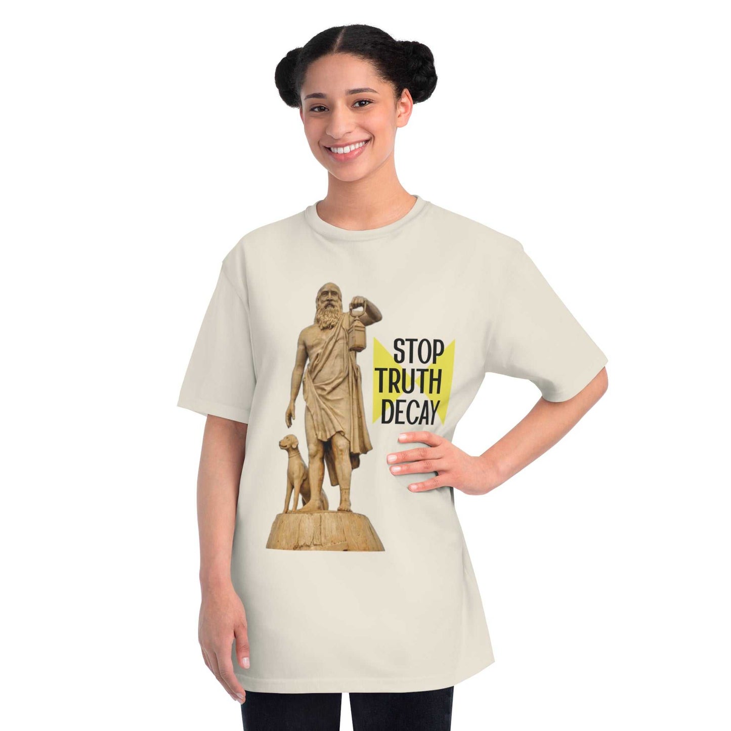 "Stop Truth Decay" 100% Certified Organic Unisex Classic T-Shirt