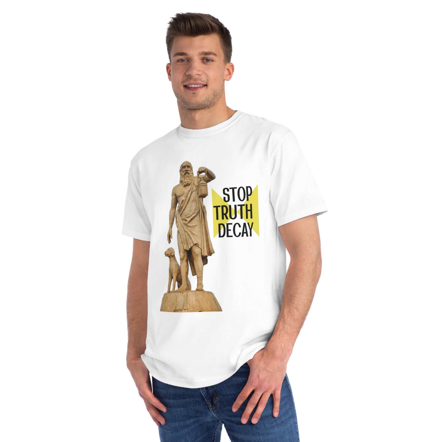 "Stop Truth Decay" 100% Certified Organic Unisex Classic T-Shirt