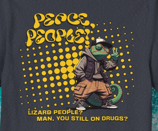 "Lizard People" Unisex District® Re-Tee®