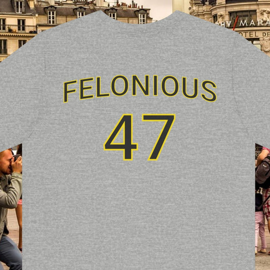 Protest 'Athlete style' Tee "Felonious #47" Unisex Jersey Short Sleeve Tee - Bold Streetwear Fashion